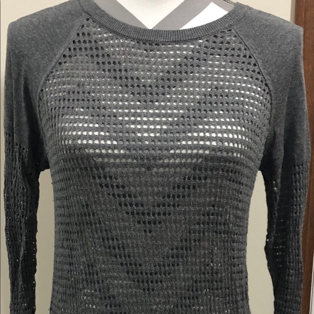 Gray sweater